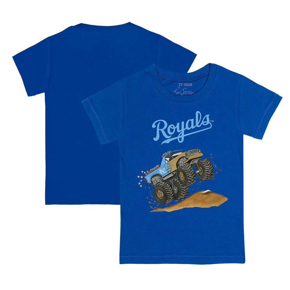 Kansas City Royals Tiny Turnip Youth Monster Truck T-Shirt | MLB New