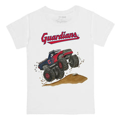 Cleveland Guardians Tiny Turnip Youth Monster Truck T-Shirt | MLB For sale