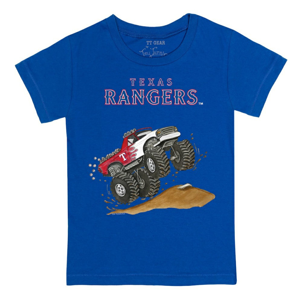 Texas Rangers Tiny Turnip Youth Monster Truck T-Shirt | MLB Sale