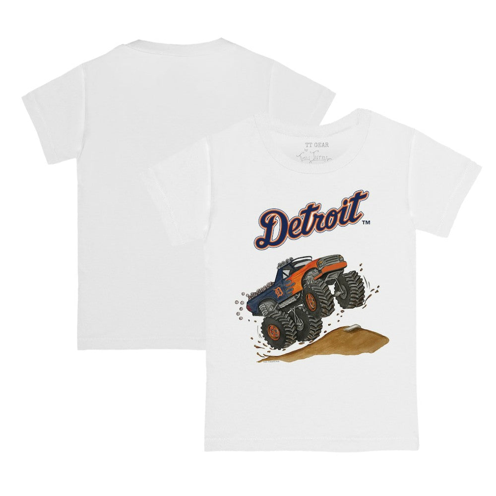 Detroit Tigers Tiny Turnip Youth Monster Truck T-Shirt | MLB On Sale