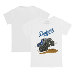 Los Angeles Dodgers Tiny Turnip Youth Monster Truck T-Shirt | MLB Outlet