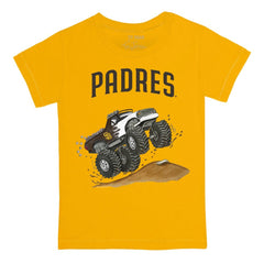 San Diego Padres Tiny Turnip Youth Monster Truck T-Shirt | MLB New
