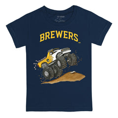 Milwaukee Brewers Tiny Turnip Youth Monster Truck T-Shirt | MLB Outlet