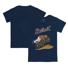 Detroit Tigers Tiny Turnip Youth Monster Truck T-Shirt | MLB Outlet