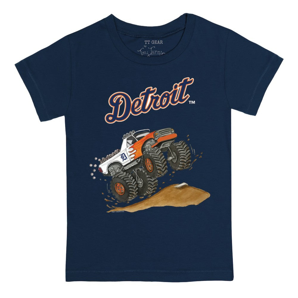 Detroit Tigers Tiny Turnip Youth Monster Truck T-Shirt | MLB Outlet