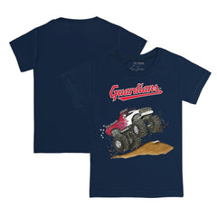Cleveland Guardians Tiny Turnip Youth Monster Truck T-Shirt | MLB US