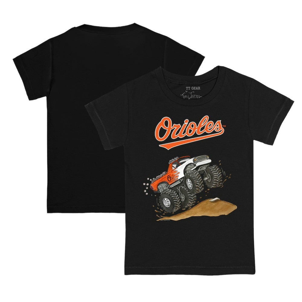 Baltimore Orioles Tiny Turnip Youth Monster Truck T-Shirt | MLB Shop