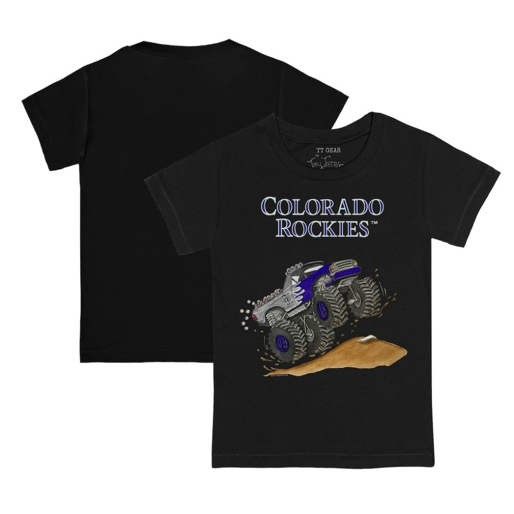 Colorado Rockies Tiny Turnip Youth Monster Truck T-Shirt | MLB US