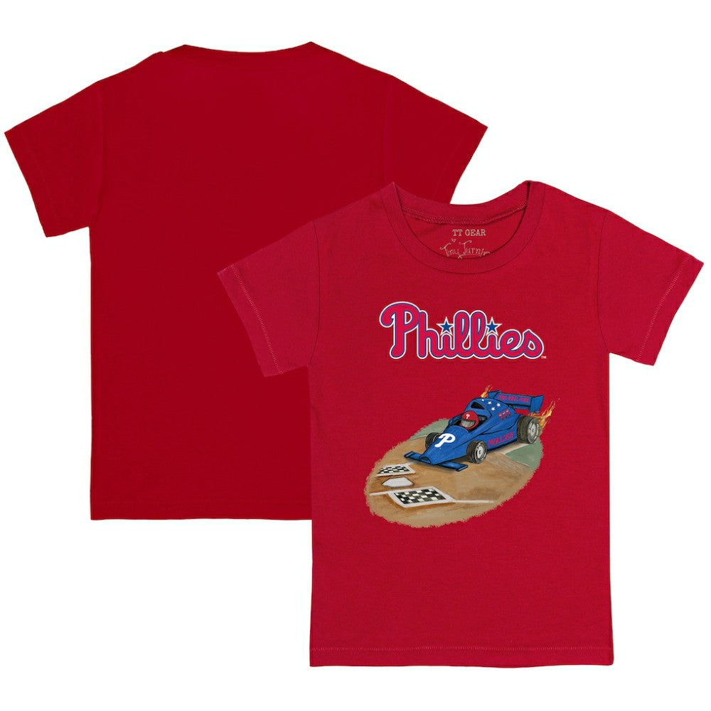 Philadelphia Phillies Tiny Turnip Youth Race Car T-Shirt | MLB US