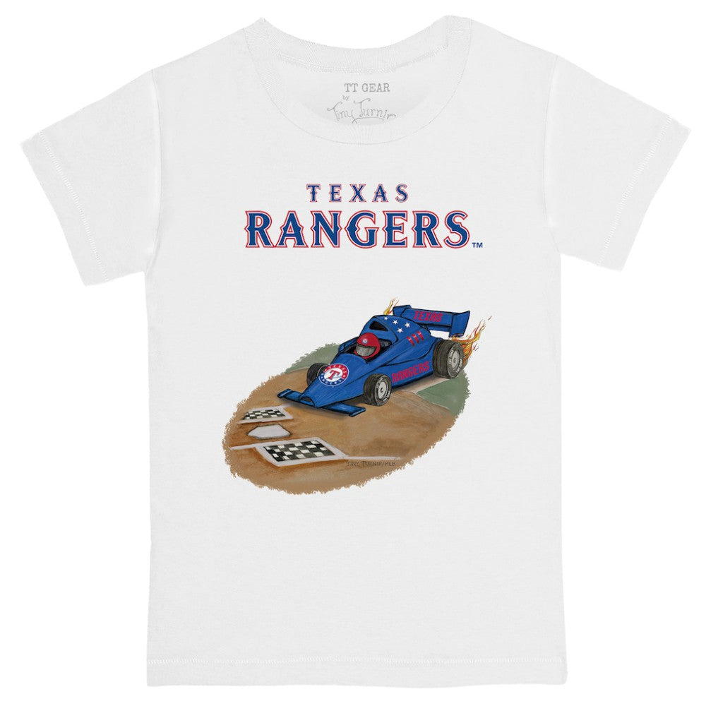 Texas Rangers Tiny Turnip Youth Race Car T-Shirt | MLB Near me