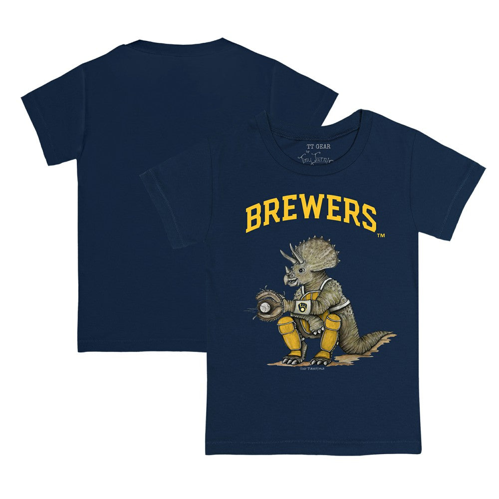 Milwaukee Brewers Tiny Turnip Youth Triceratops T-Shirt | MLB Online