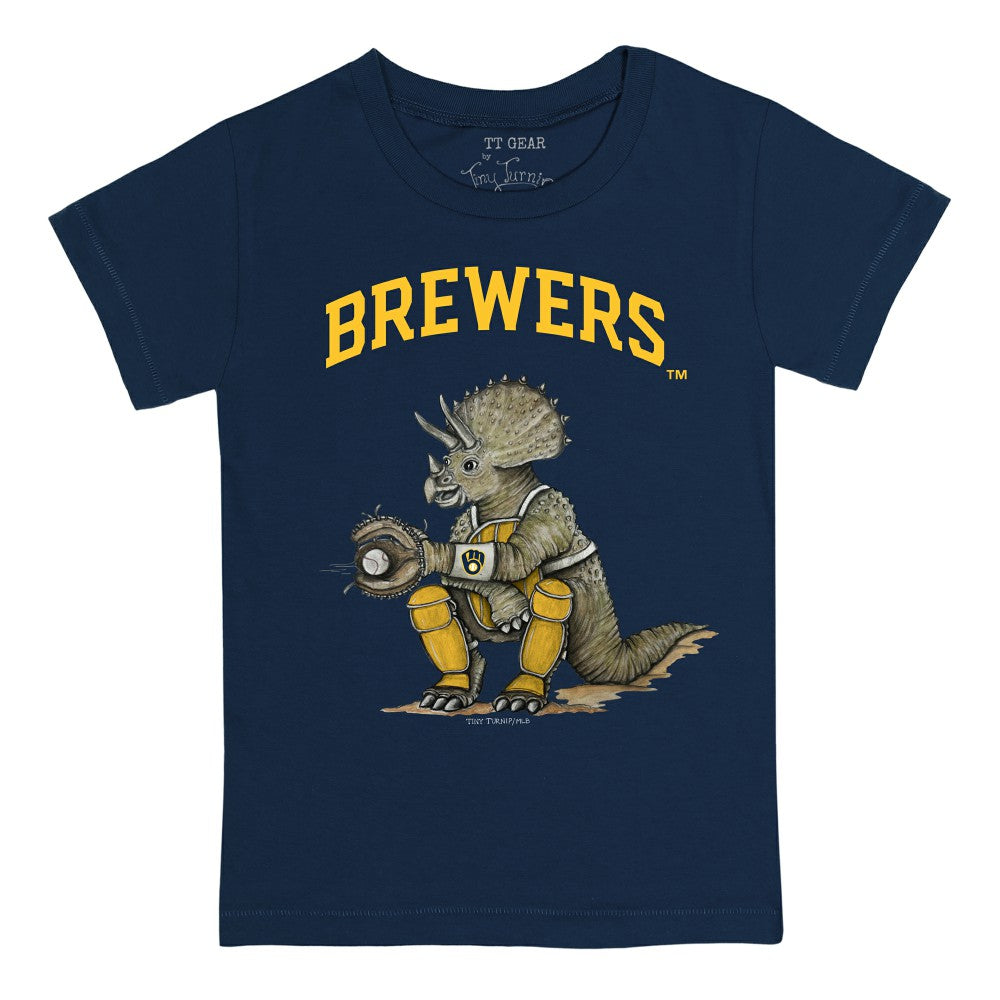 Milwaukee Brewers Tiny Turnip Youth Triceratops T-Shirt | MLB Online