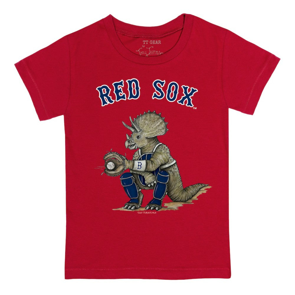 Boston Red Sox Tiny Turnip Youth Triceratops T-Shirt | MLB Online