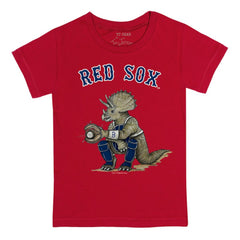 Boston Red Sox Tiny Turnip Youth Triceratops T-Shirt | MLB Online