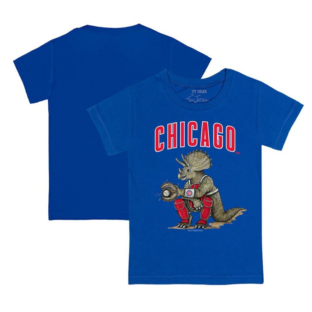 Chicago Cubs Tiny Turnip Youth Triceratops T-Shirt | MLB New