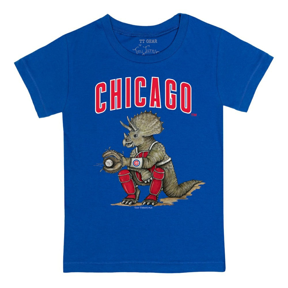 Chicago Cubs Tiny Turnip Youth Triceratops T-Shirt | MLB New