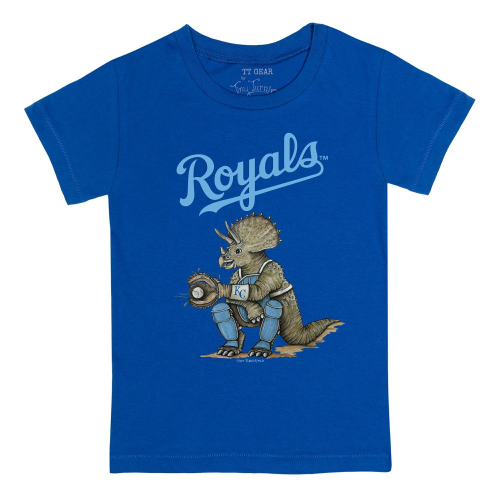Kansas City Royals Tiny Turnip Youth Triceratops T-Shirt | MLB New