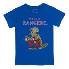 Texas Rangers Tiny Turnip Youth Triceratops T-Shirt | MLB New