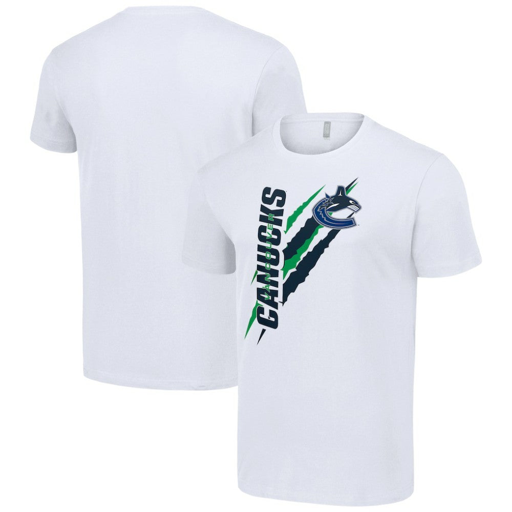 Vancouver Canucks Starter Color Scratch T-Shirt Sale