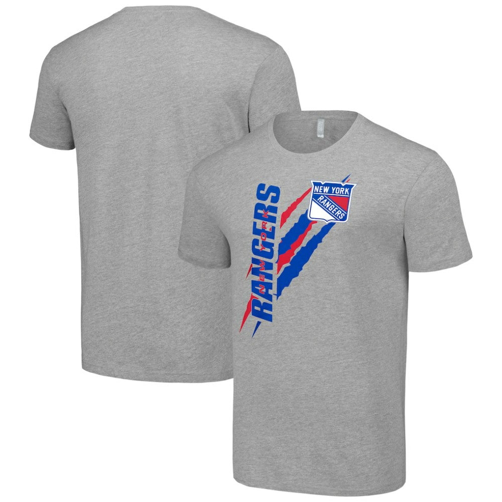 New York Rangers Starter Color Scratch T-Shirt For Sale