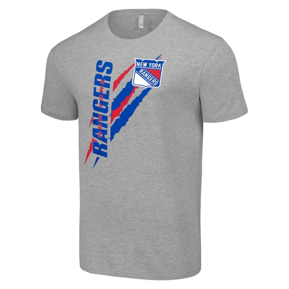 New York Rangers Starter Color Scratch T-Shirt For Sale
