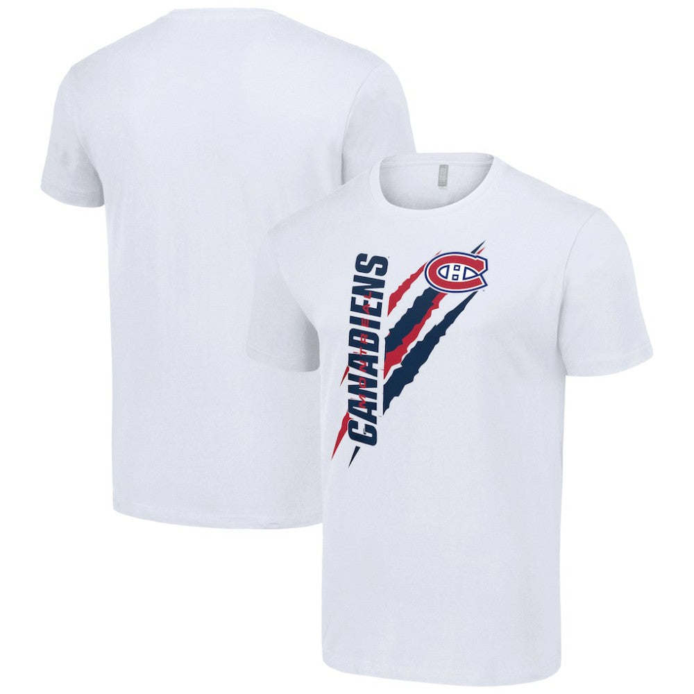 Montreal Canadiens Starter Color Scratch T-Shirt Discount