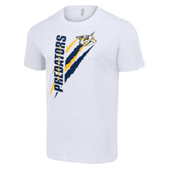 Nashville Predators Starter Color Scratch T-Shirt Sale