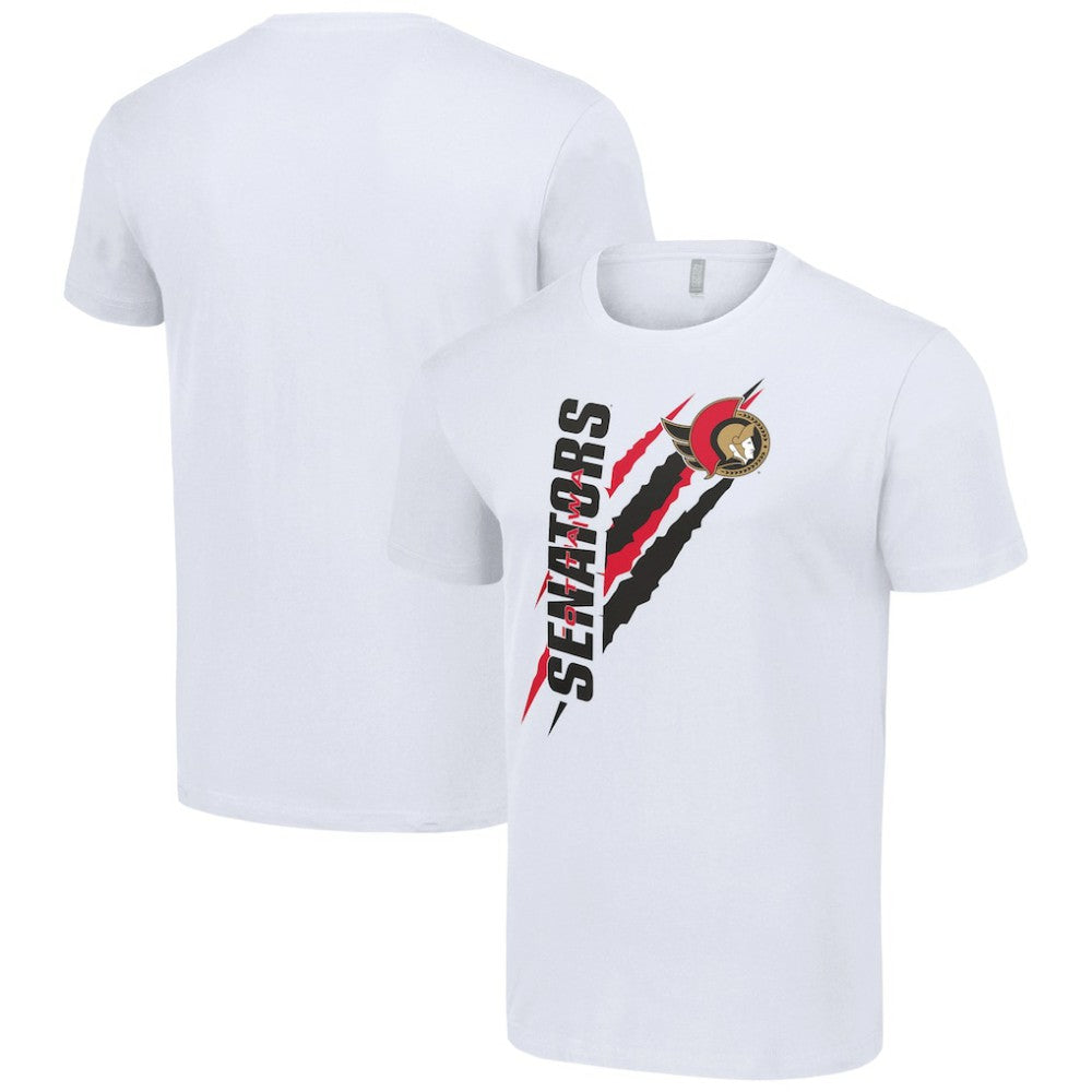 Ottawa Senators Starter Color Scratch T-Shirt Online