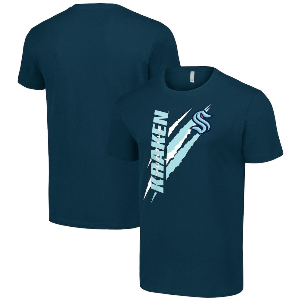 Seattle Kraken Starter Color Scratch T-Shirt Sale