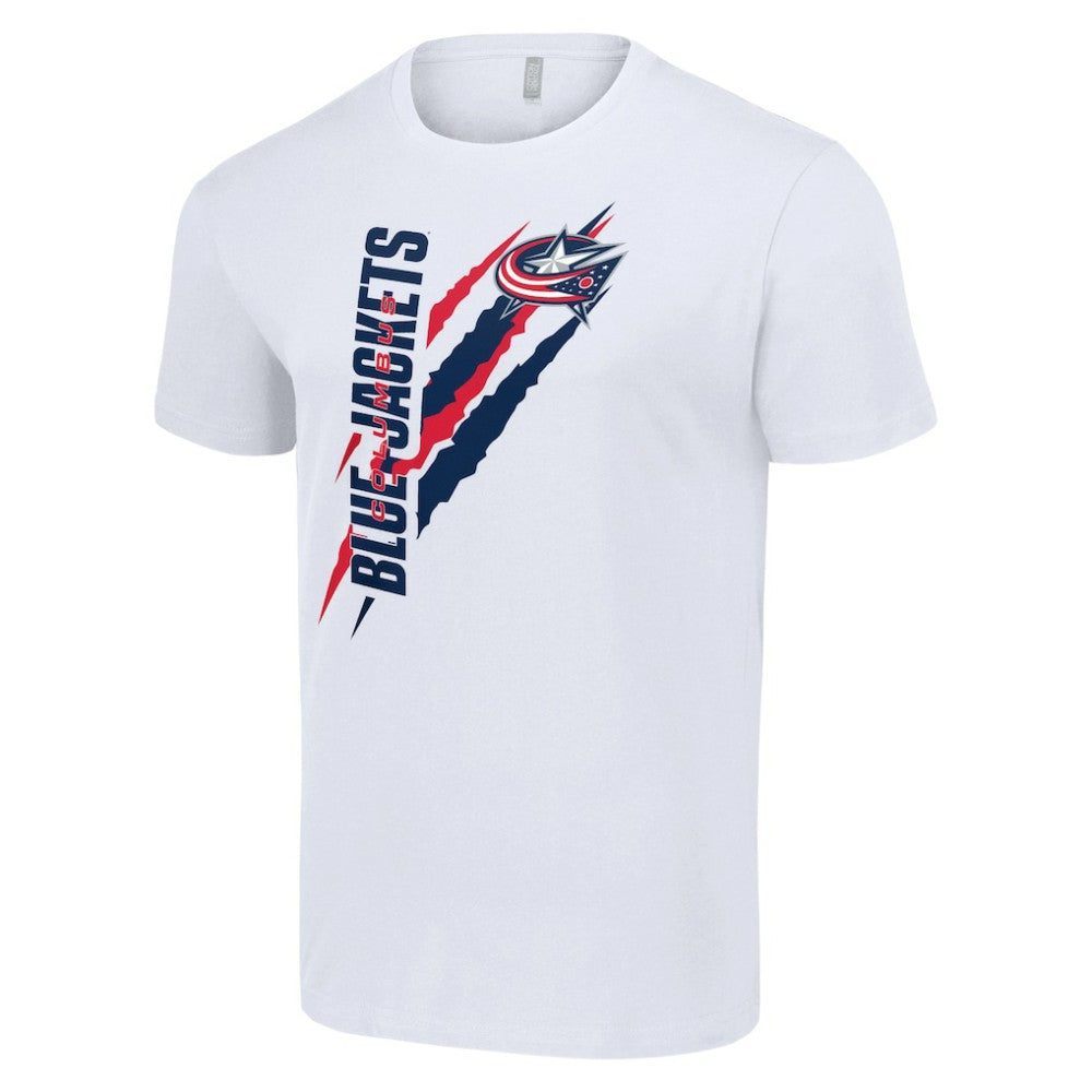 Columbus Blue Jackets Starter Color Scratch T-Shirt Discount