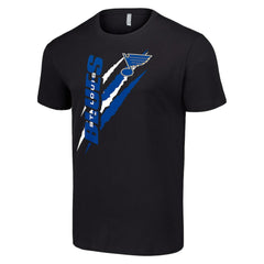 St. Louis Blues Starter Color Scratch T-Shirt Outlet