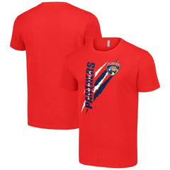 Florida Panthers Starter Color Scratch T-Shirt Sale