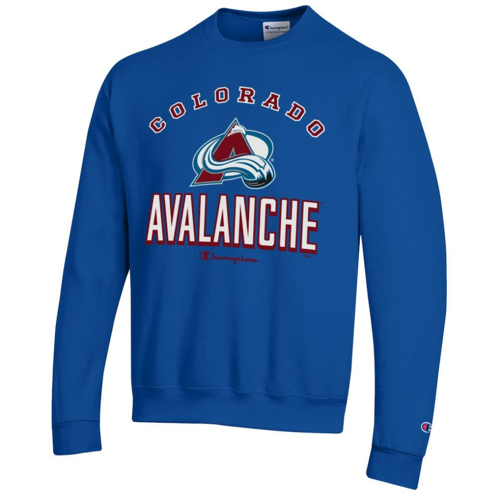 Colorado Avalanche Champion Eco Powerblend Crewneck Sweatshirt Outlet