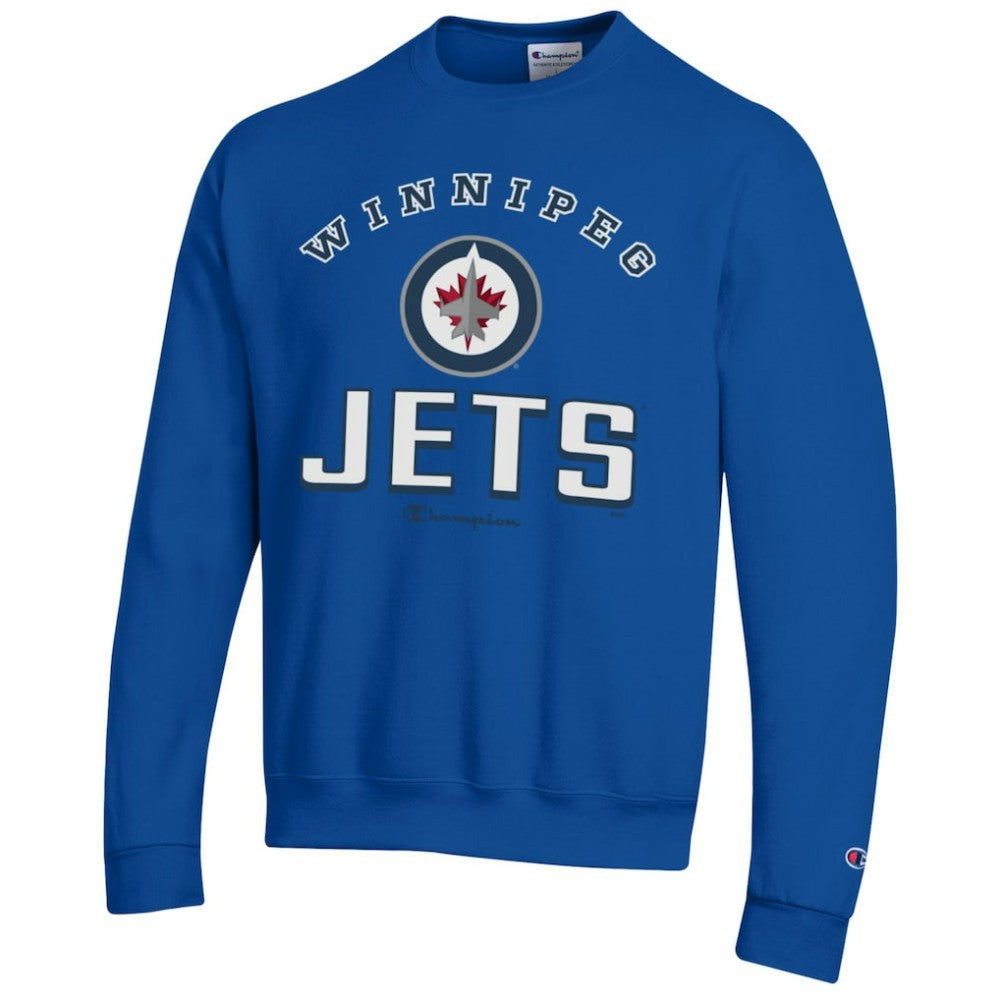 Winnipeg Jets Champion Eco Powerblend Crewneck Sweatshirt Sale