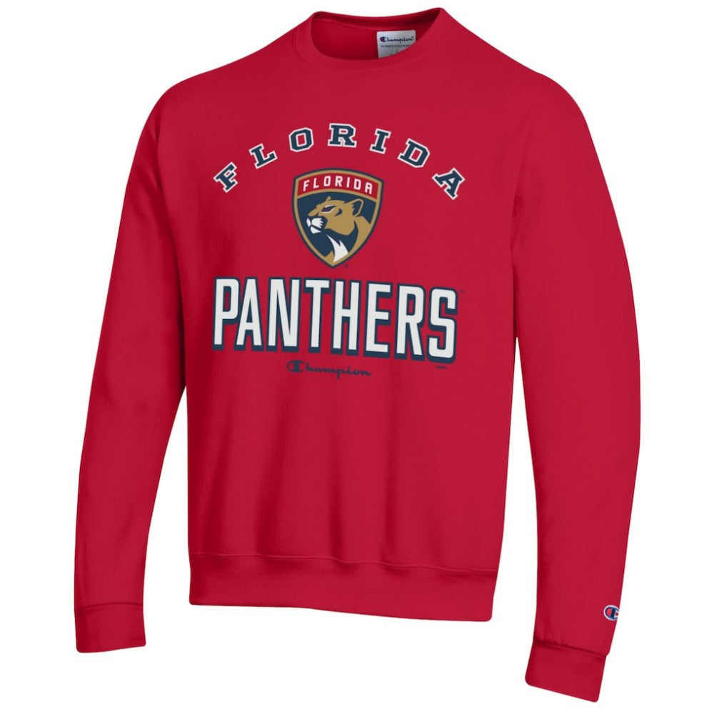 Florida Panthers Champion Eco Powerblend Crewneck Sweatshirt On Sale