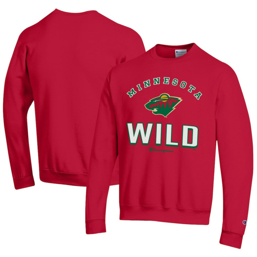 Minnesota Wild Champion Eco Powerblend Crewneck Sweatshirt Sale
