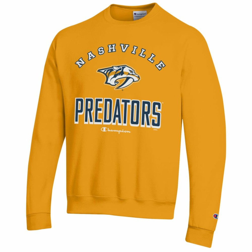 Nashville Predators Champion Eco Powerblend Crewneck Sweatshirt On Sale