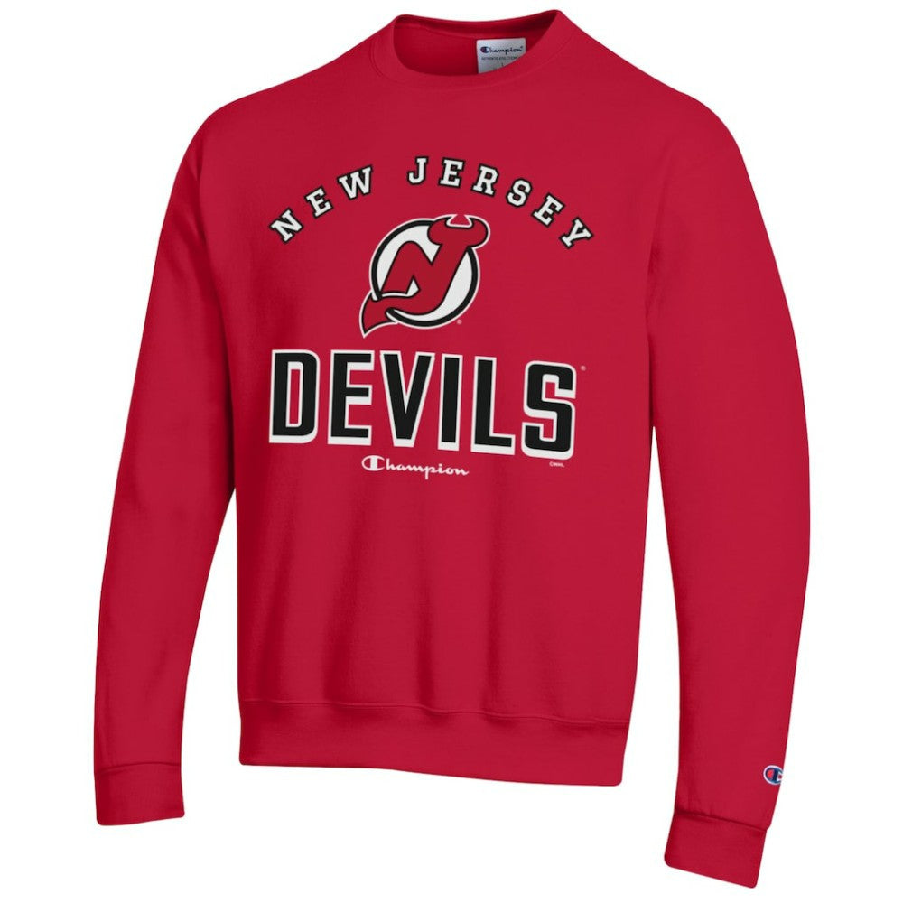 New Jersey Devils Champion Eco Powerblend Crewneck Sweatshirt Online