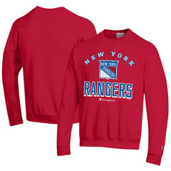 New York Rangers Champion Eco Powerblend Crewneck Sweatshirt Sale