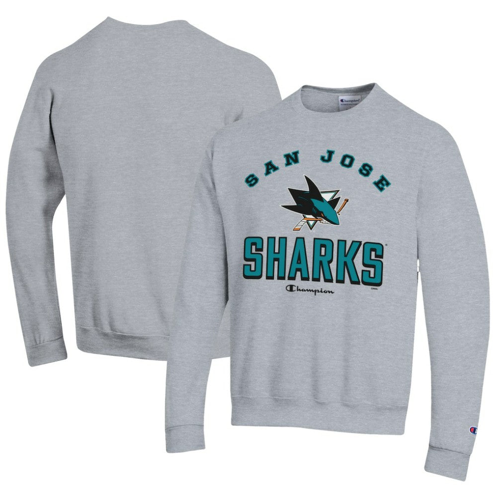 San Jose Sharks Champion Eco Powerblend Crewneck Sweatshirt Sale