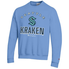Seattle Kraken Champion Eco Powerblend Crewneck Sweatshirt On Sale