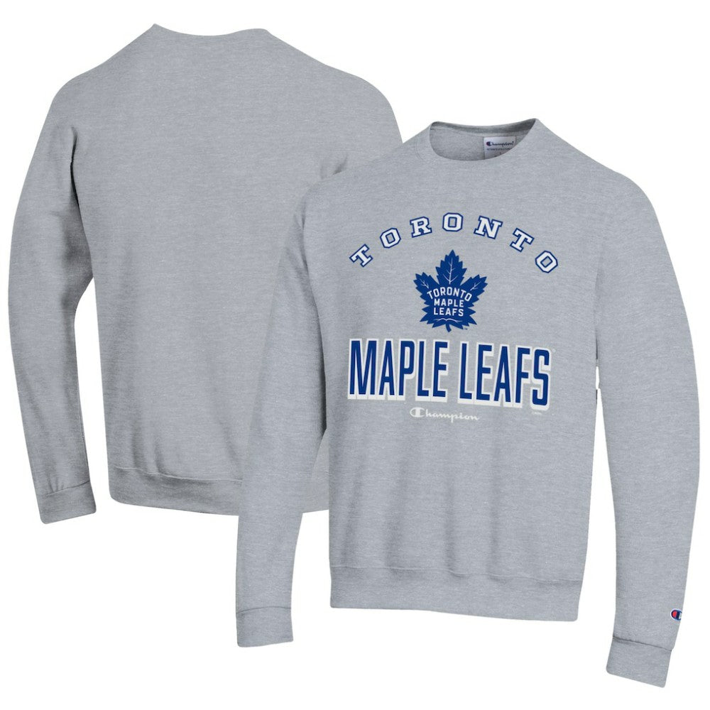 Toronto Maple Leafs Champion Eco Powerblend Crewneck Sweatshirt Outlet