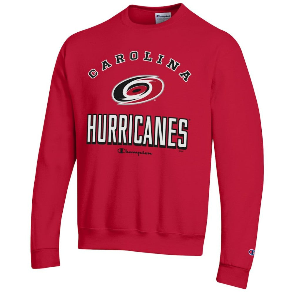 Carolina Hurricanes Champion Eco Powerblend Crewneck Sweatshirt Outlet