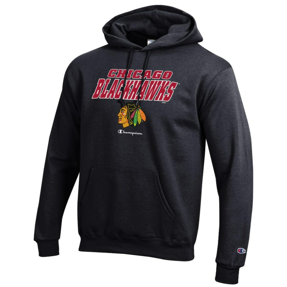 Chicago Blackhawks Champion Eco Powerblend Pullover Hoodie Discount