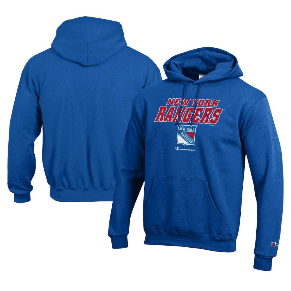 New York Rangers Champion Eco Powerblend Pullover Hoodie Sale