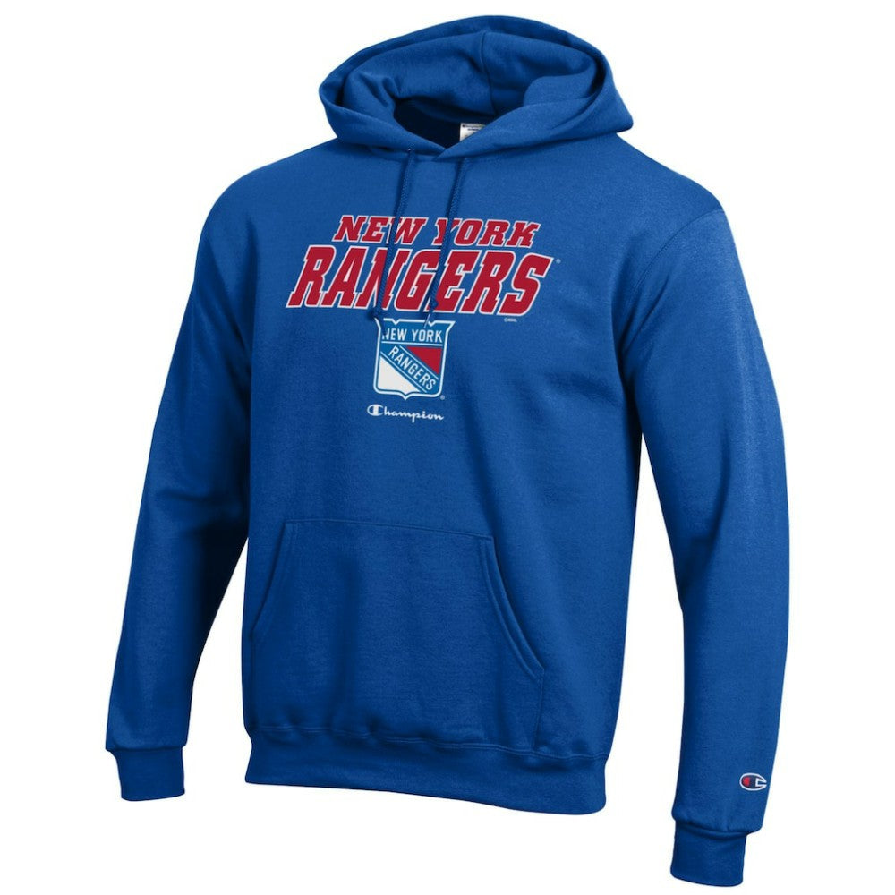 New York Rangers Champion Eco Powerblend Pullover Hoodie Sale