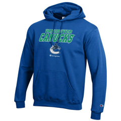 Vancouver Canucks Champion Eco Powerblend Pullover Hoodie Outlet