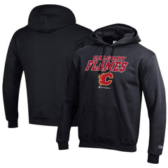 Calgary Flames Champion Eco Powerblend Pullover Hoodie Outlet