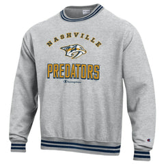 Nashville Predators Champion Reverse Weave Yarn Dye Pullover Sweatshirt For Sale