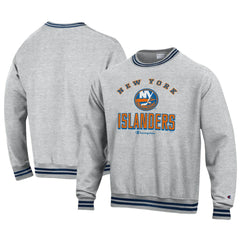 New York Islanders Champion Reverse Weave Yarn Dye Pullover Sweatshirt Sale